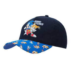 Sonic The Hedgehog Sonic & Tails Youth Blue Traditional Adjustable Hat