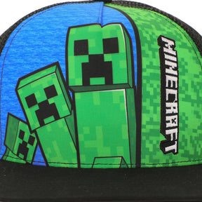 Minecraft Creeper Embroidered Youth Trucker