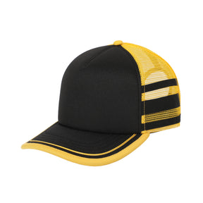 Stranger Things Dustin Henderson Black & Yellow Cosplay  Trucker Hat