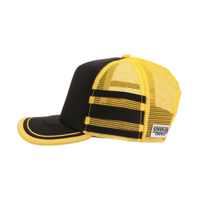 Stranger Things Dustin Henderson Black & Yellow Cosplay  Trucker Hat
