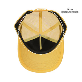 Stranger Things Dustin Henderson Black & Yellow Cosplay  Trucker Hat