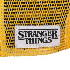 Stranger Things Dustin Henderson Black & Yellow Cosplay  Trucker Hat