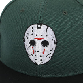 Friday the 13th Jason Mask Traditional Snapback Cap
