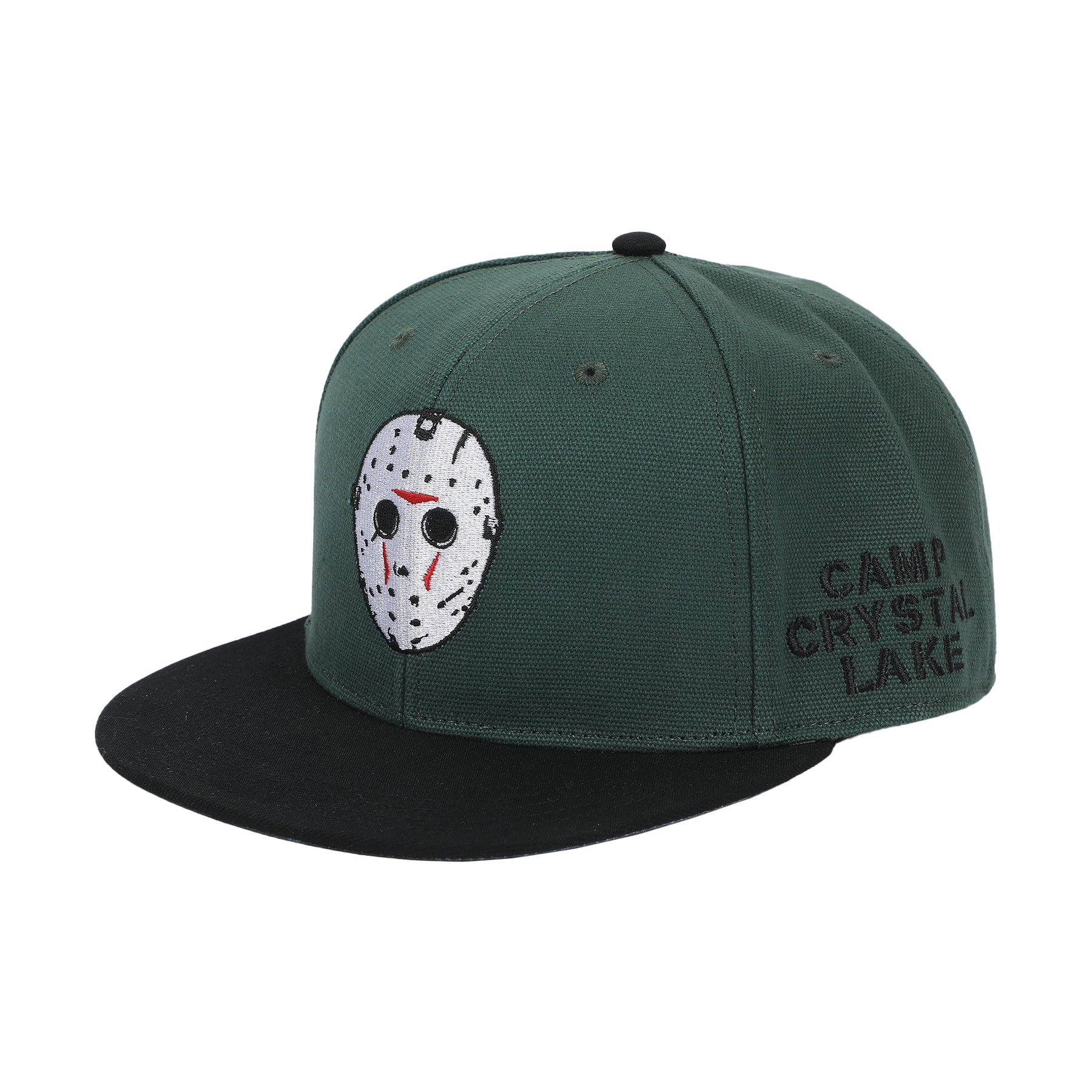 Friday the 13th Jason Mask Traditional Snapback Cap