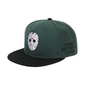 Friday the 13th Jason Mask Traditional Snapback Cap