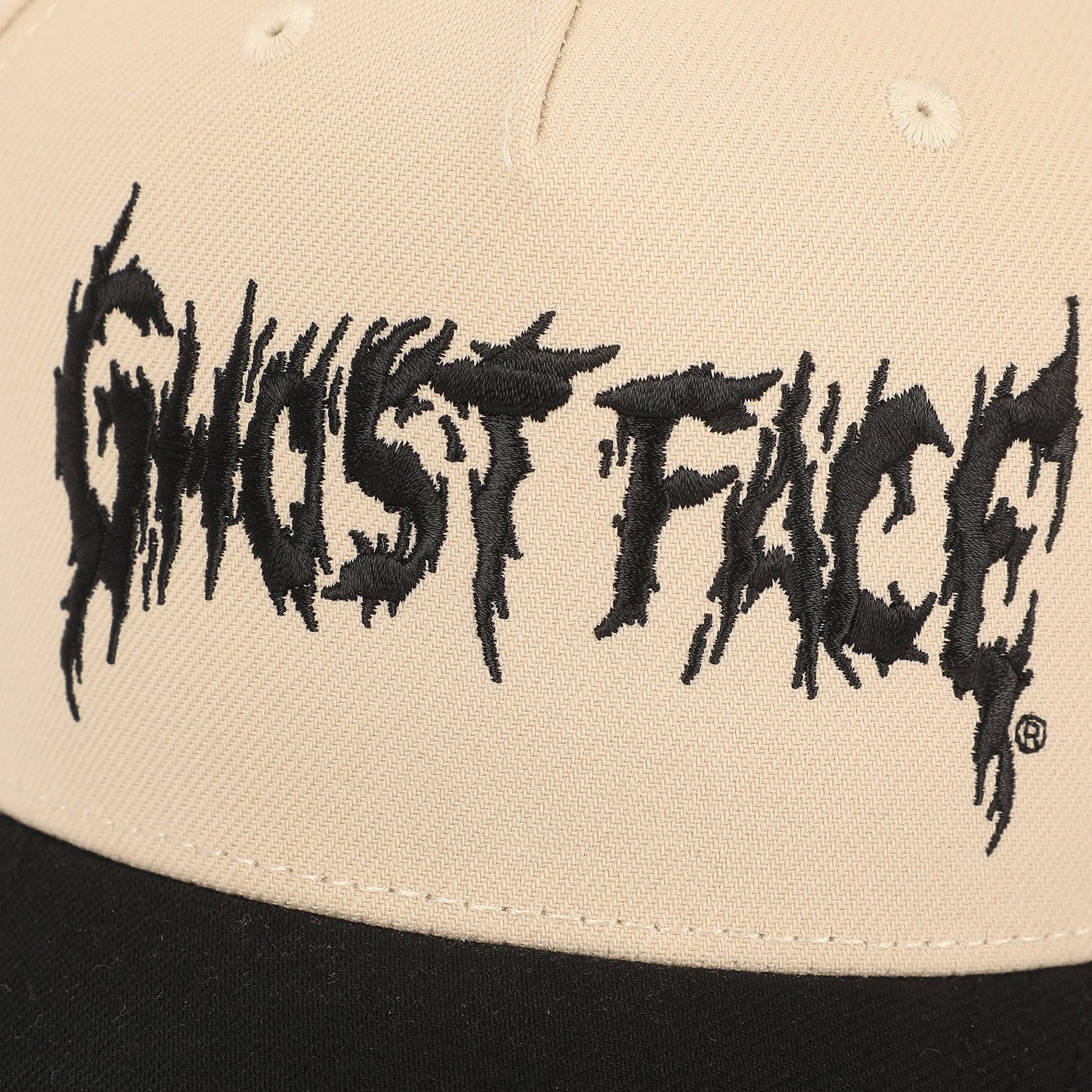 Ghostface Embroidery Canvas B104 A-Frame Snapback