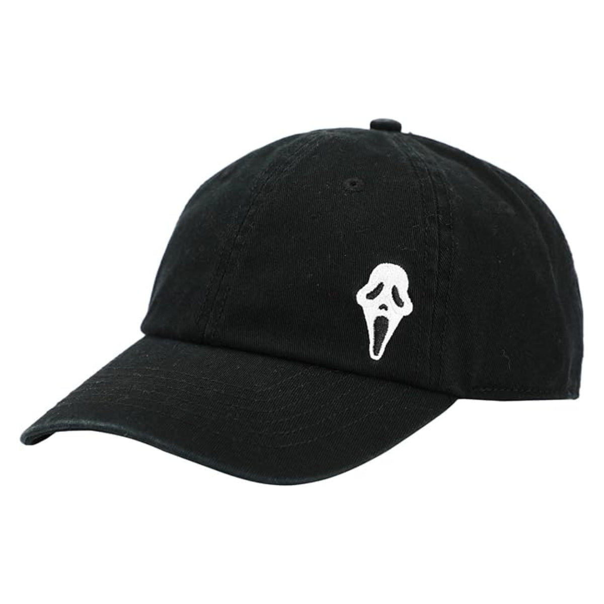 Ghostface Black Logo Dad Cap