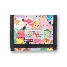 Squishmallows Characters Nylon Trifold Wallet