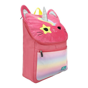 Squishmallows Sienna the Unicorn Cat Youth 16' Backpack, Pink, One size