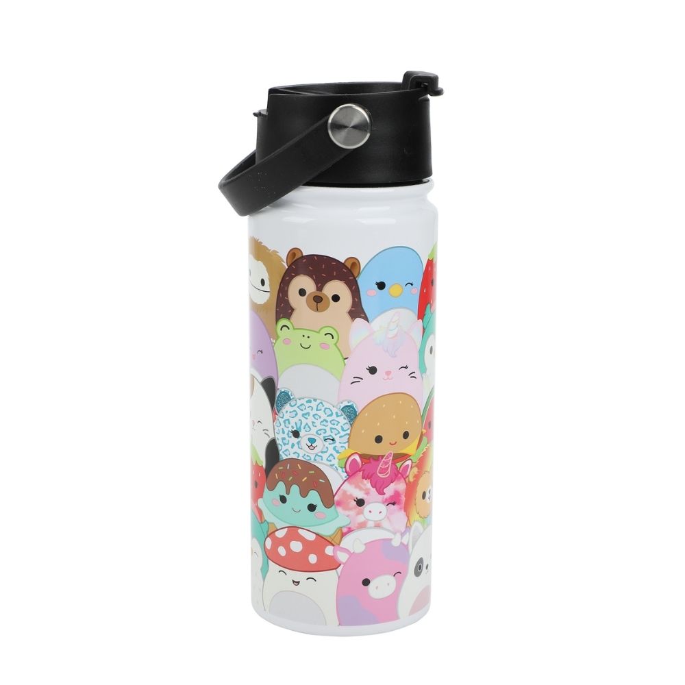 Squishmallows Stacked Characters 17 Oz Stainless Steel Water Bottle
