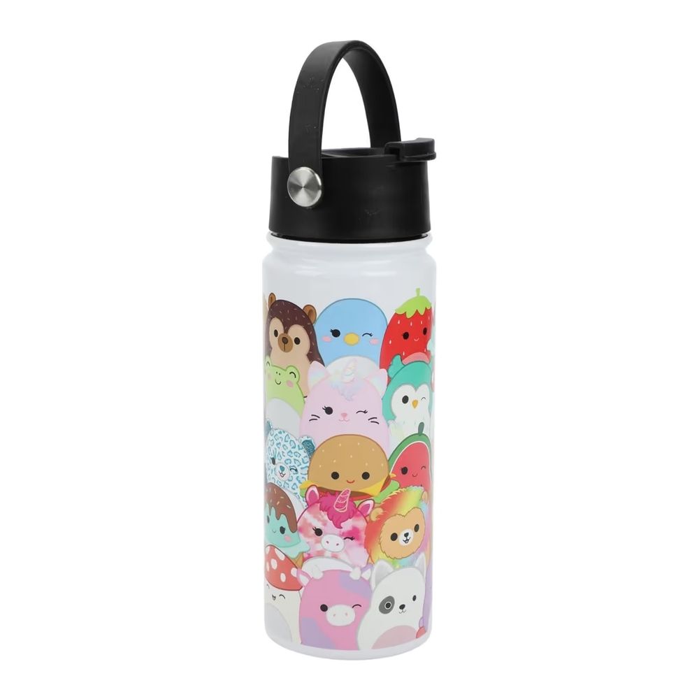 Squishmallows Stacked Characters 17 Oz Stainless Steel Water Bottle