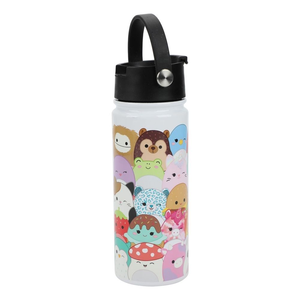 Squishmallows Stacked Characters 17 Oz Stainless Steel Water Bottle