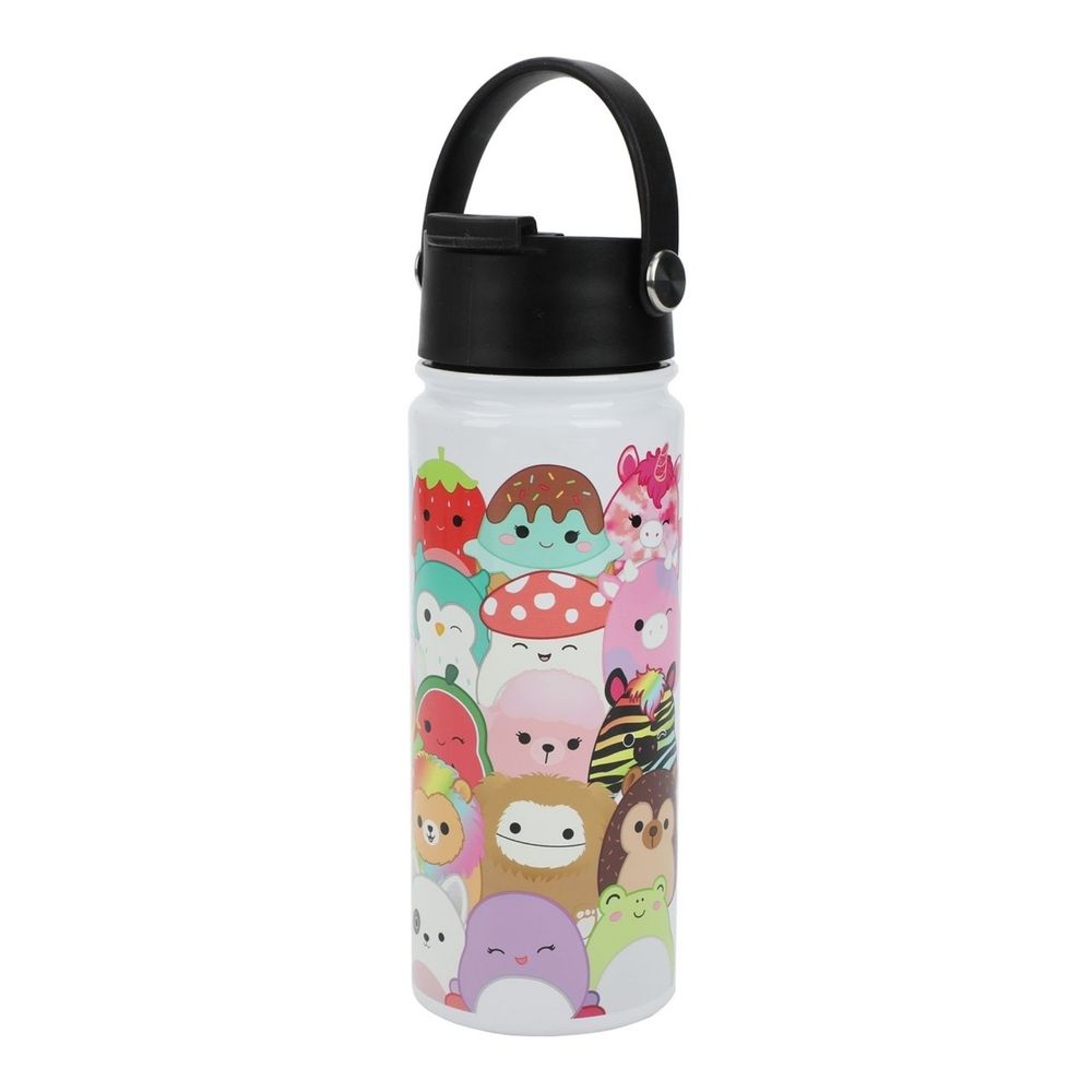 Squishmallows Stacked Characters 17 Oz Stainless Steel Water Bottle