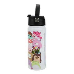 Squishmallows Stacked Characters 17 Oz Stainless Steel Water Bottle