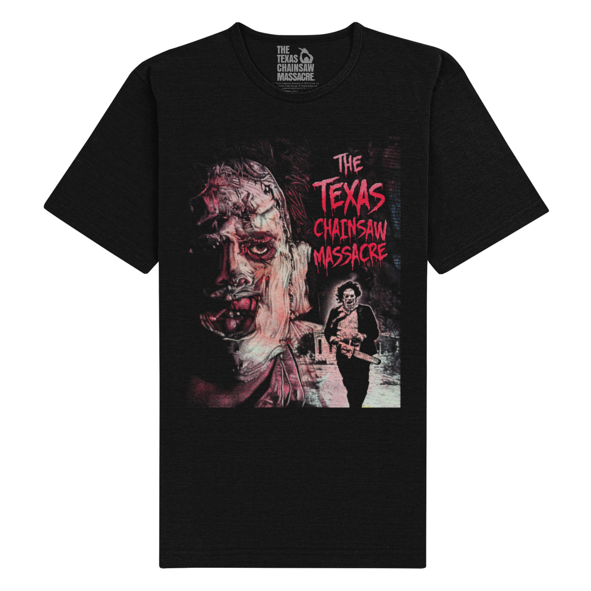 Texas Chainsaw Massacre - Leatherface Unisex Black T-Shirt
