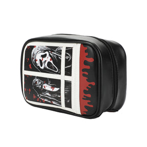 Ghost Face Window Travel Cosmetic Bag