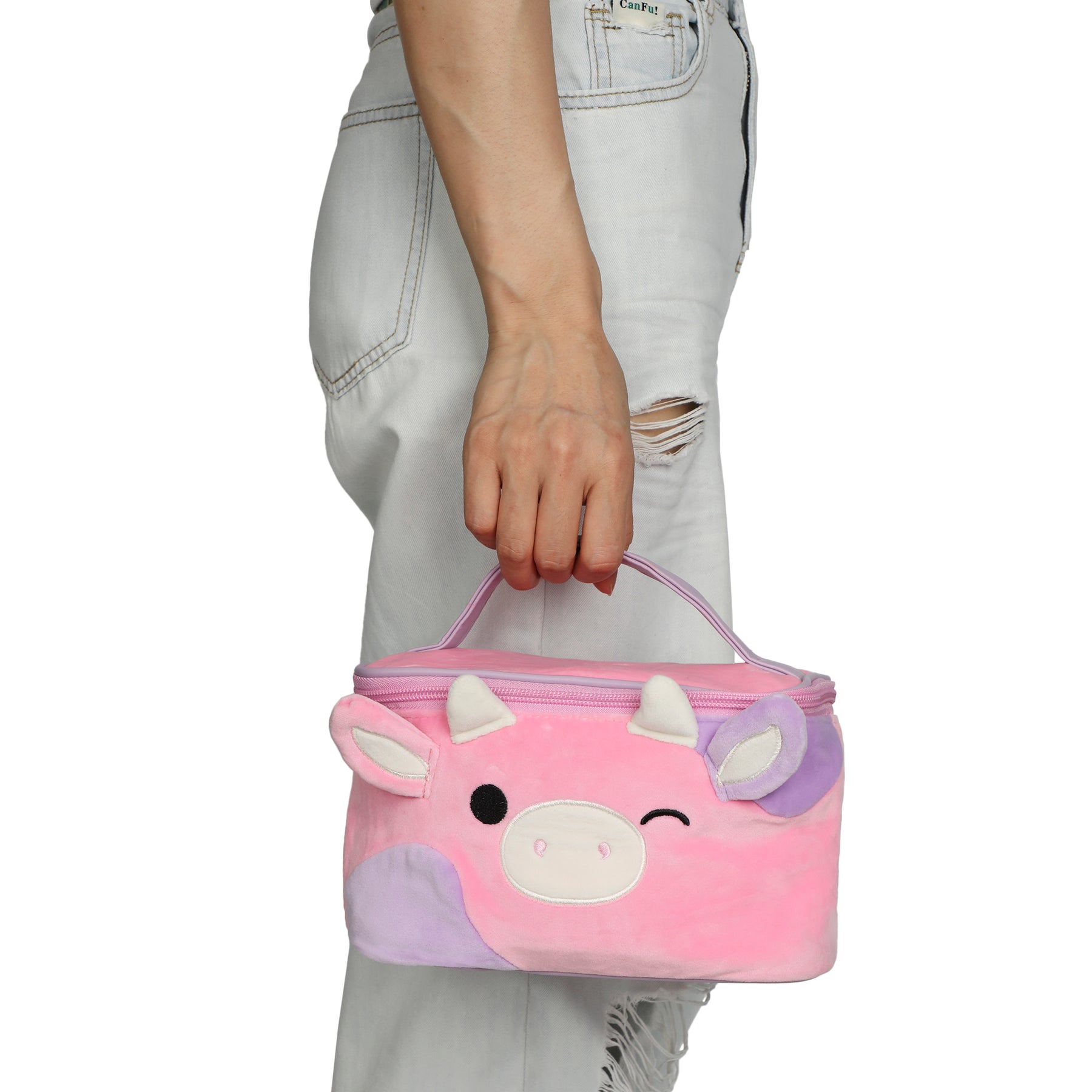 Squishmallows Patty the Cow Travel Beauty Case