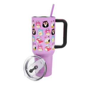 Squishmallows 40 oz Stainless Steel Water Tumbler