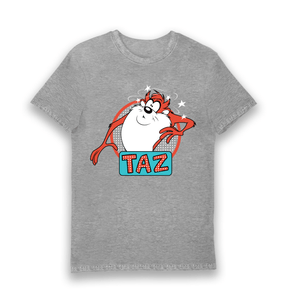 Sports Grey Printed T-shirt Front