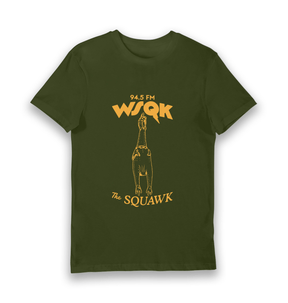 Forest Green Printed T-shirt Front