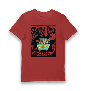 Red Printed T-shirt Front