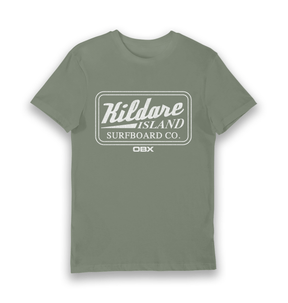 Khaki Printed T-shirt Front