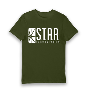 Forest Green Printed T-shirt Front