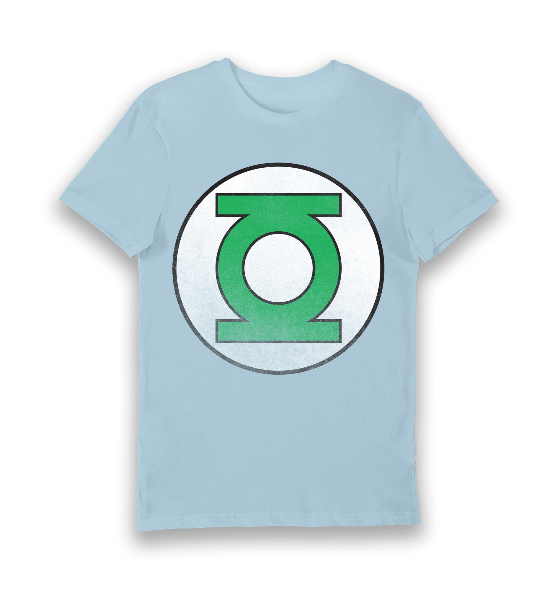 Light Blue Printed T-shirt Front