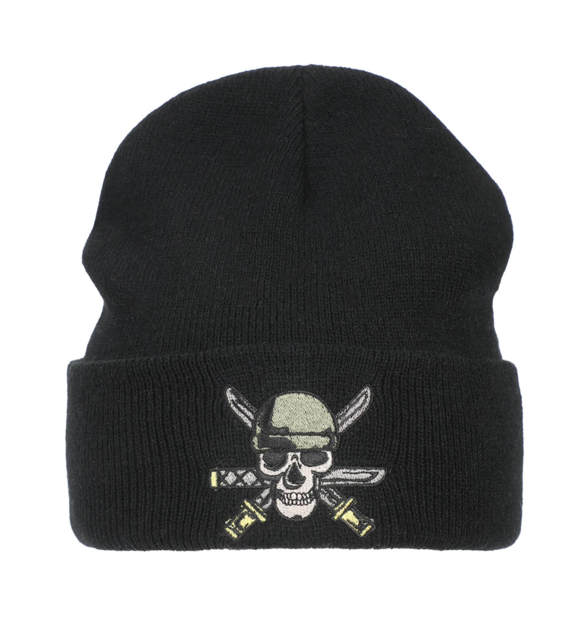 Black Beanie Front