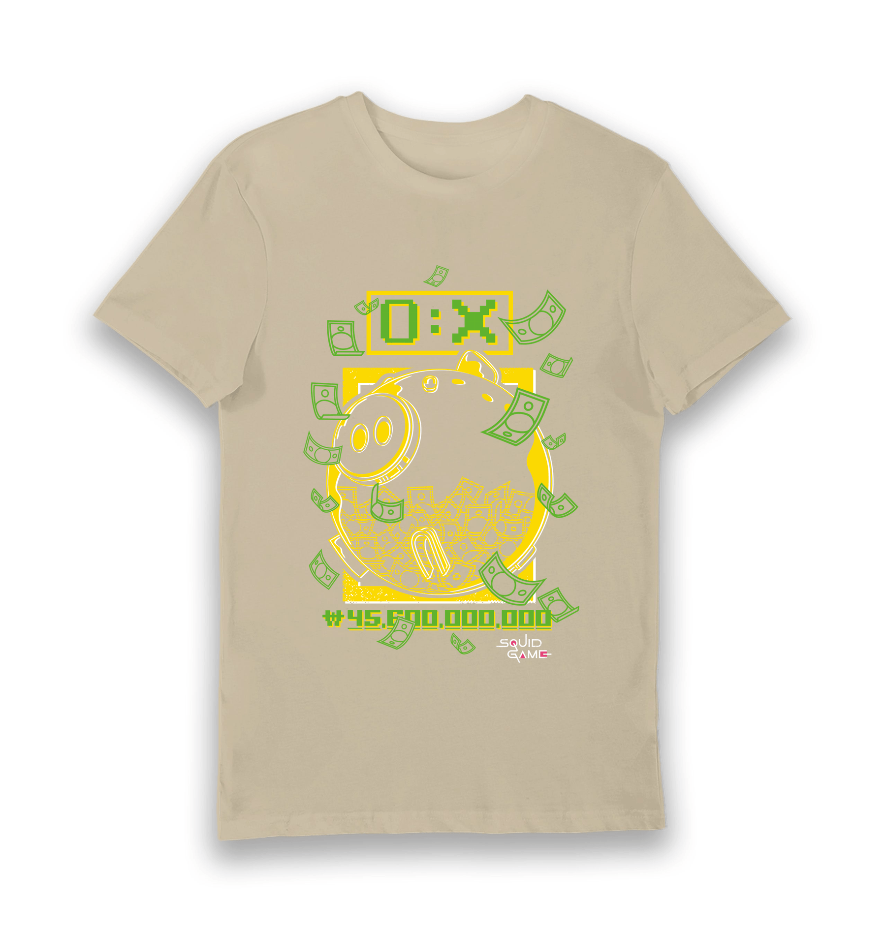 Sand Printed T-shirt Front