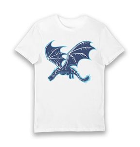 White Printed T-shirt Front