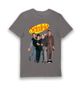 Charcoal Printed T-shirt Front