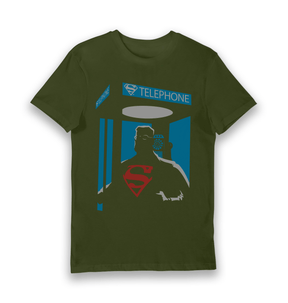 Forest Green Printed T-shirt Front
