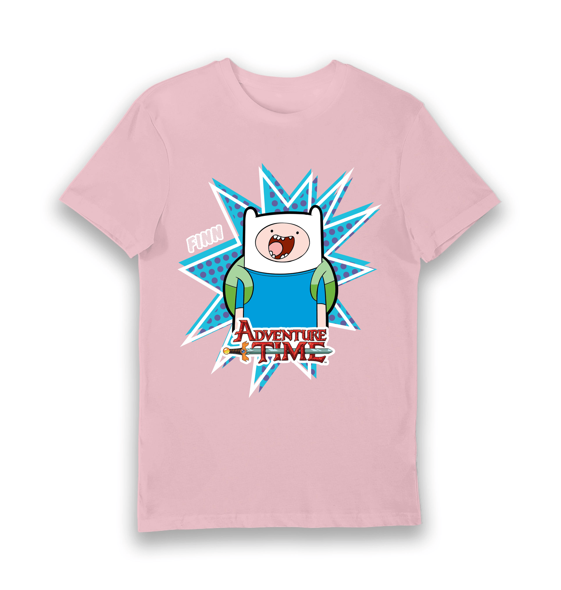 Pink Printed T-shirt Front