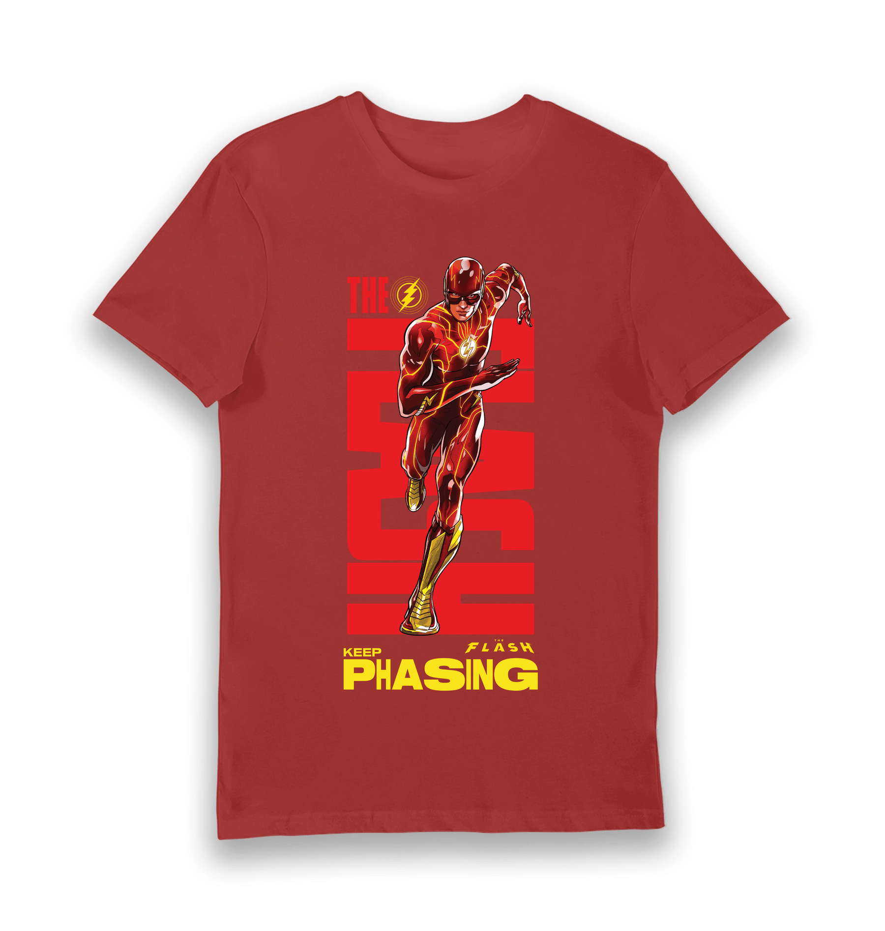 Red Printed T-shirt Front