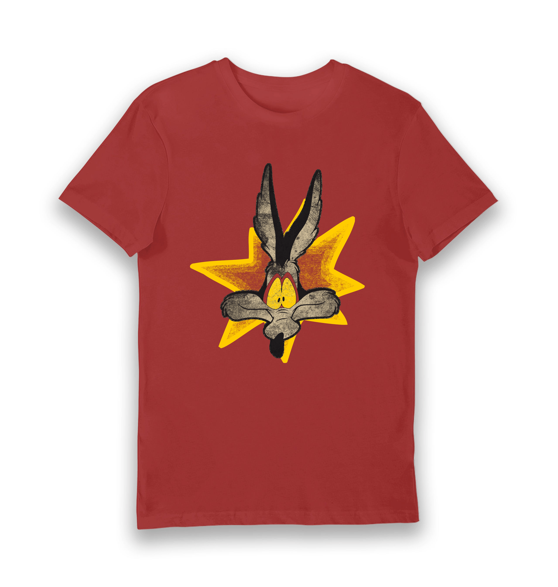 Red Printed T-shirt Front