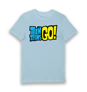 Light Blue Printed T-shirt Front