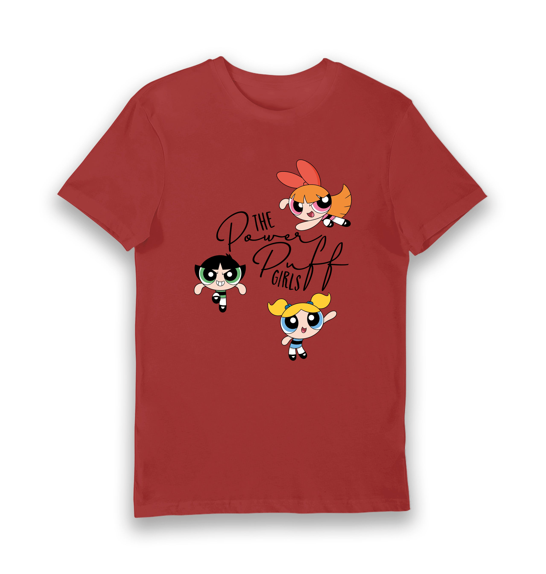 Red Printed T-shirt Front