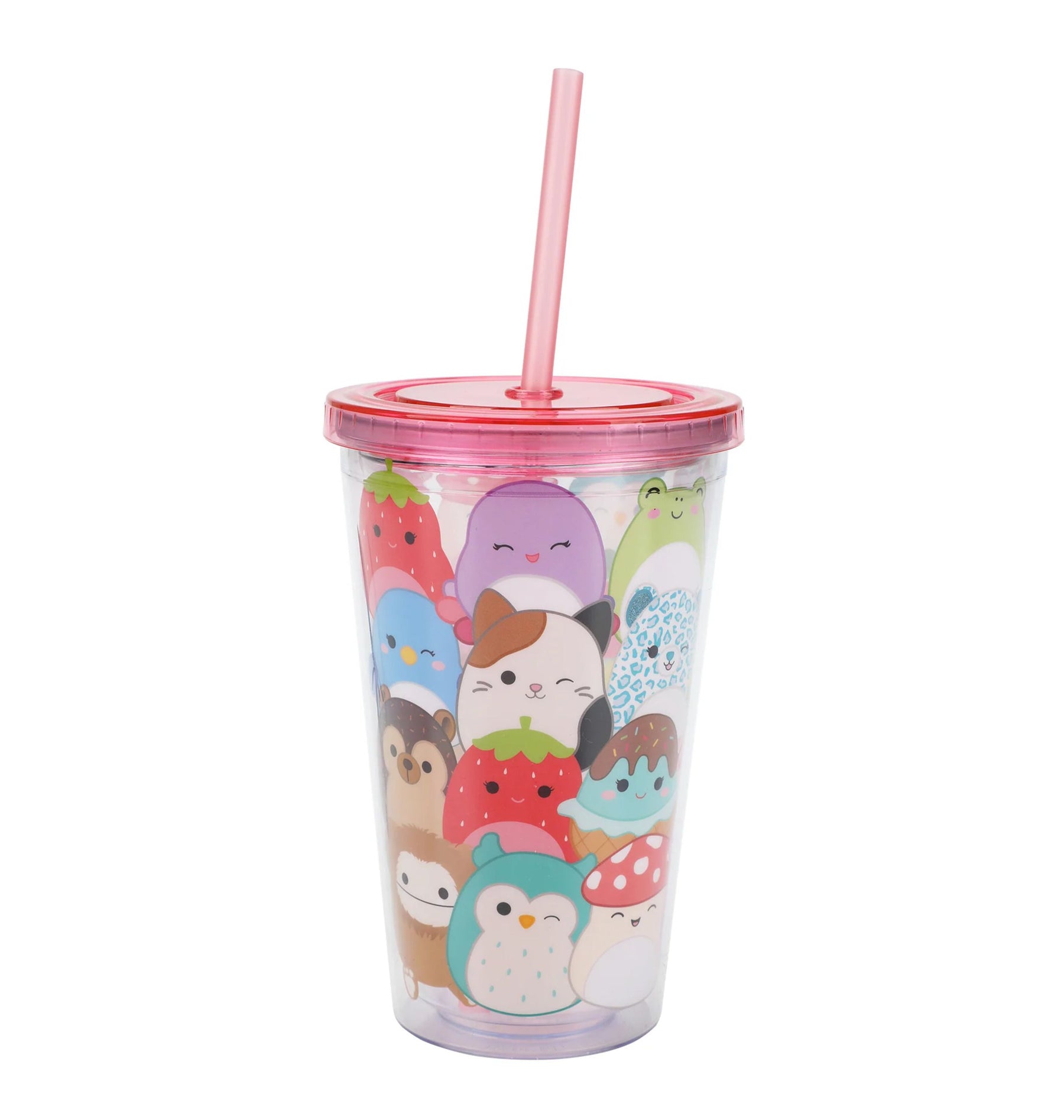 pink Water Bottle Front