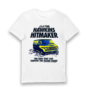 White Printed T-shirt Front