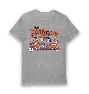 Sports Grey Printed T-shirt Front
