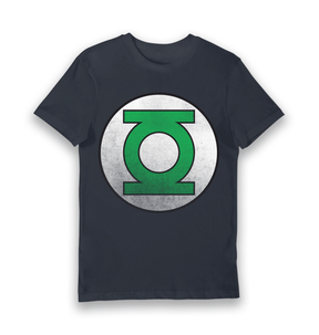 Navy Printed T-shirt Front
