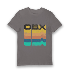 Charcoal Printed T-shirt Front