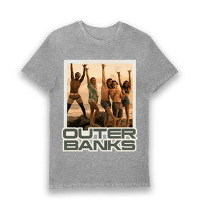 Sports Grey Printed T-shirt Front