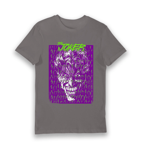 Charcoal Printed T-shirt Front