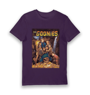 Purple Printed T-shirt Front