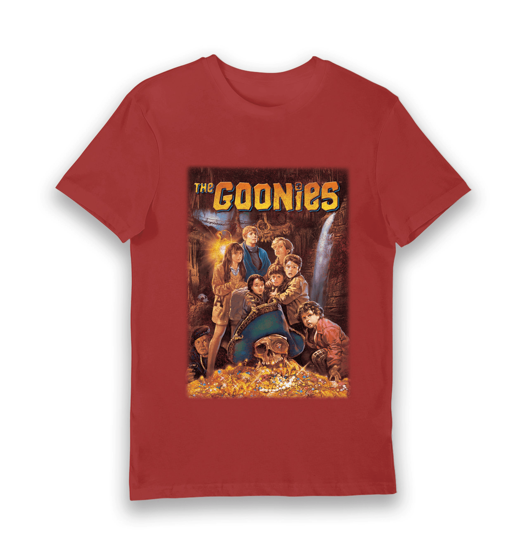 Red Printed T-shirt Front