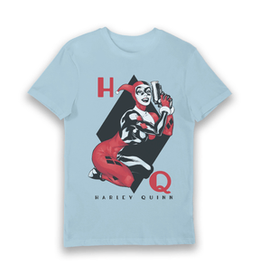 Light Blue Printed T-shirt Front