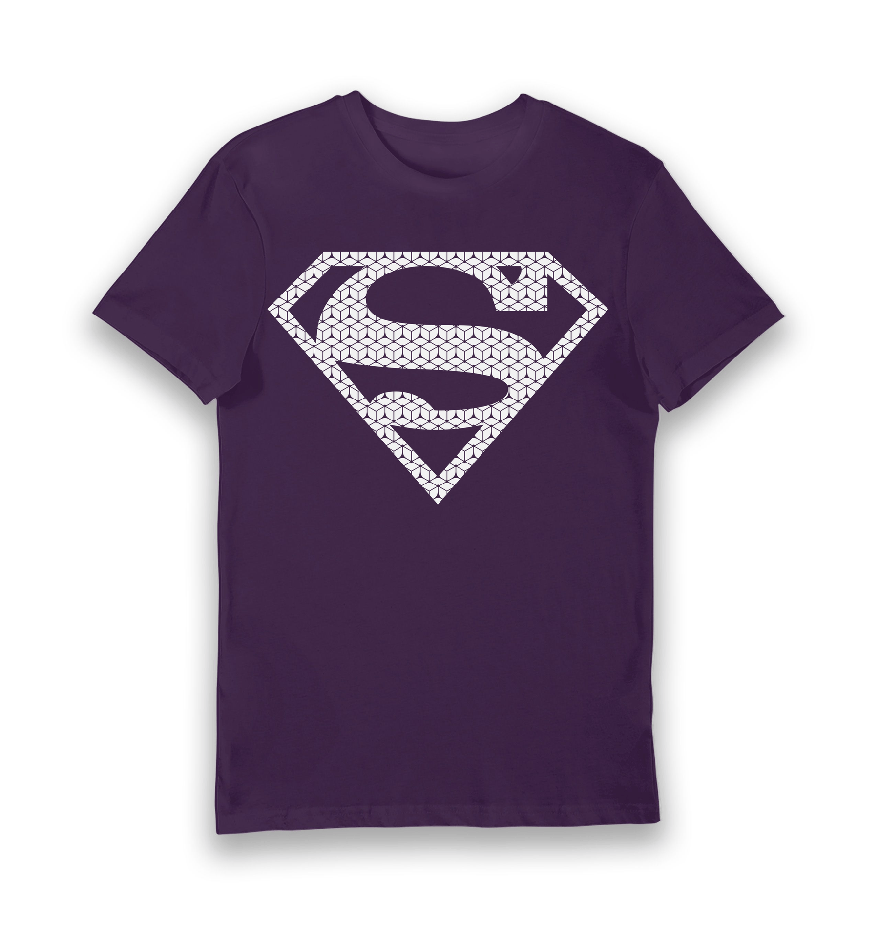 Purple Printed T-shirt Front