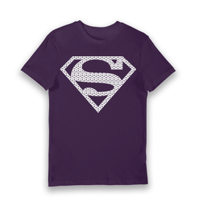 Purple Printed T-shirt Front